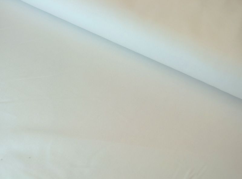 Baumwolle Köper uni Weiß