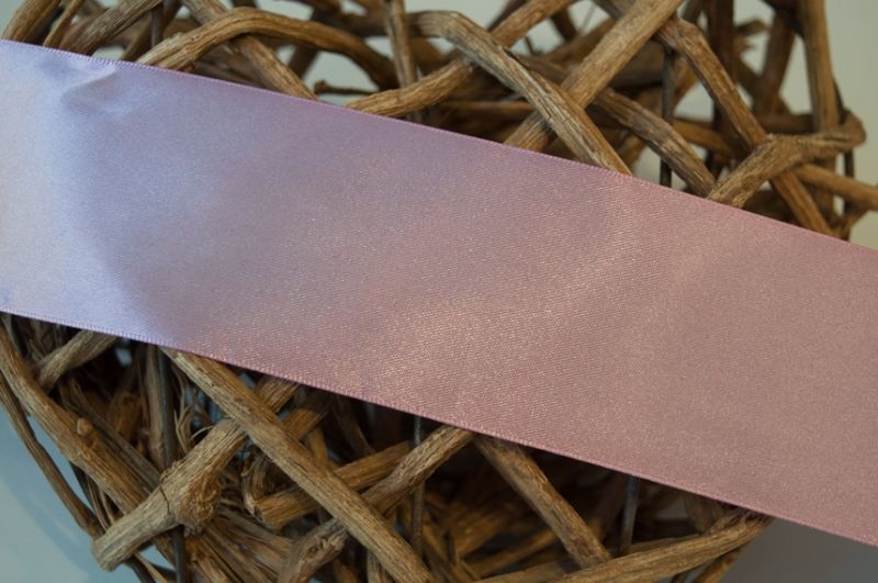 Satinband 40mm flieder