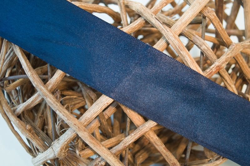 Satinband 50mm dunkelblau