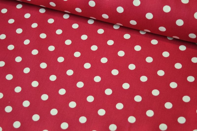 Baumwolle Big Dots by Poppy fuchsia