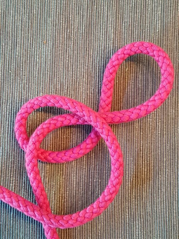 Baumwoll Kordel 8mm pink
