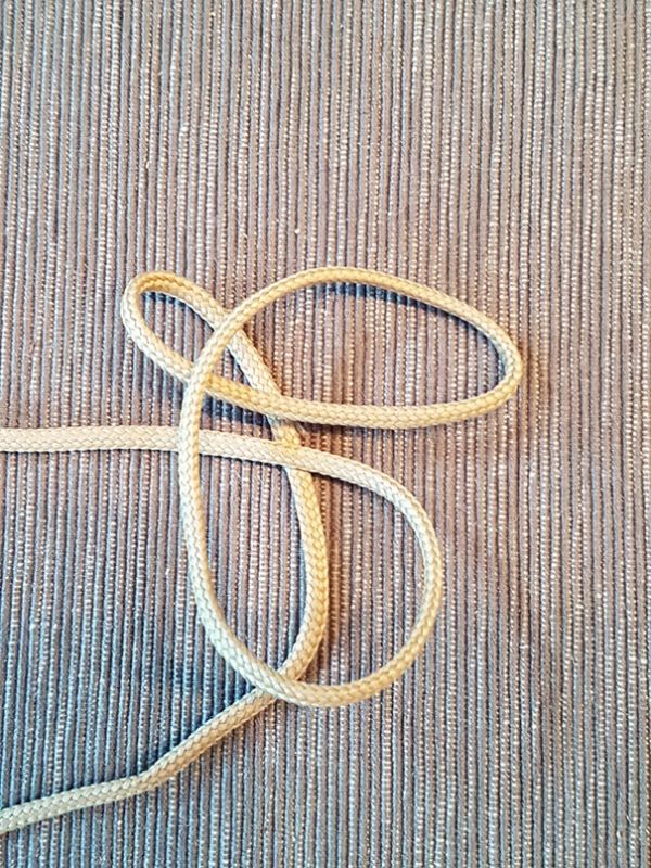 Kordel 2 mm taupe