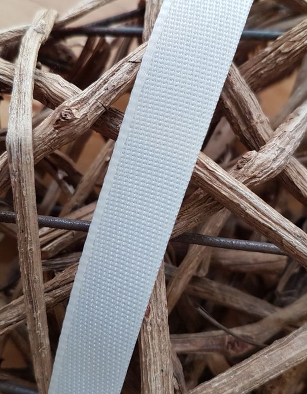 Hosenschonerband 15mm creme