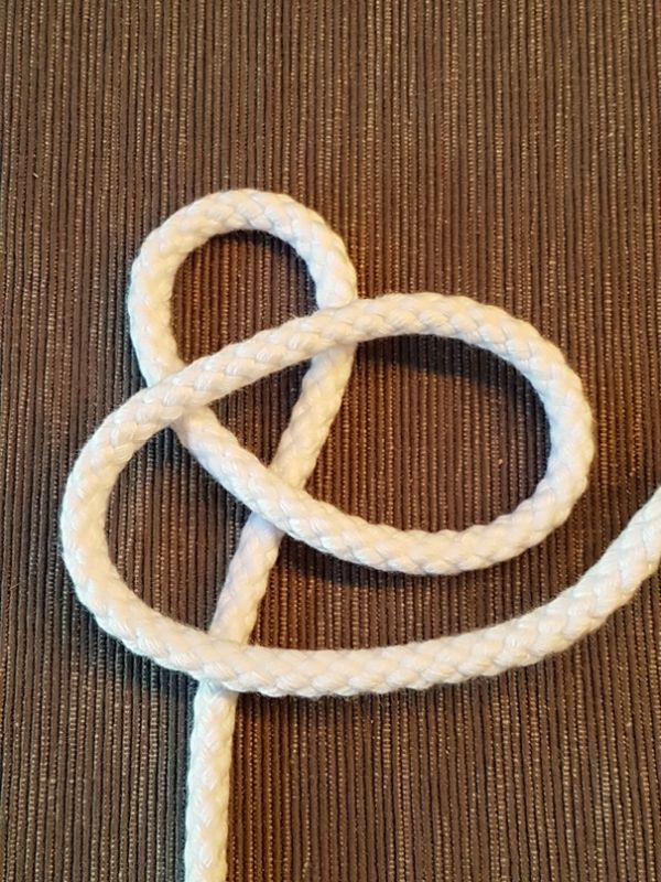 Baumwoll Kordel 8mm weiß