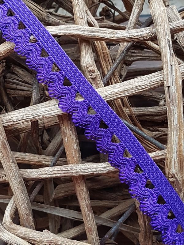 Unterwäschengummi/Rüschengummi 15mm lila