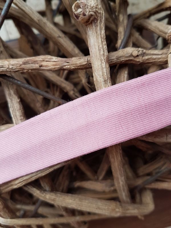 Jersey Schrägband hellrosa Fb. 461 20mm