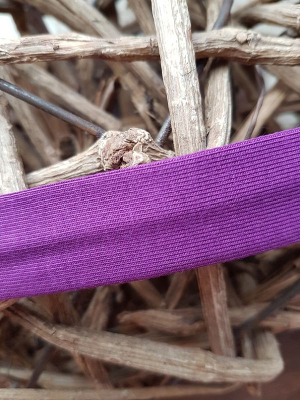 Jersey Schrägband beere Fb.58 20mm