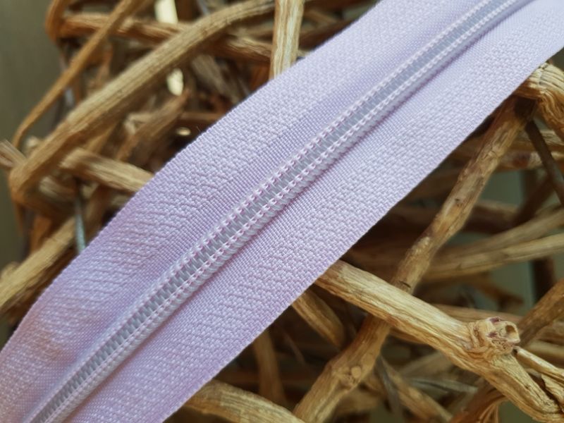 Endlosreißverschluss 5 mm flieder