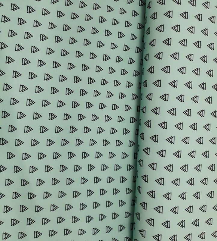 Hochwertiger Softshell Dreiecke mint