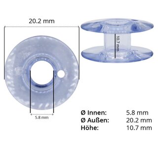 10 Stück Spule für Singer Pano. Panoramic