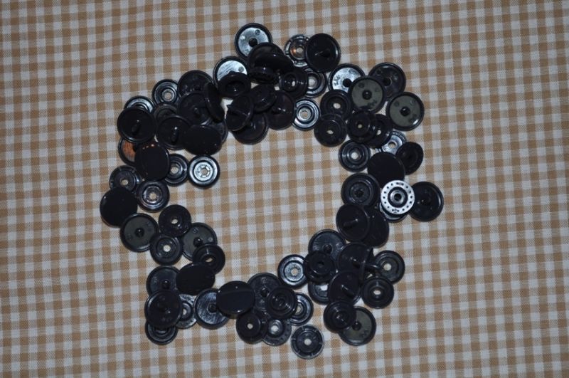 30 Baby Snaps T5 Farbe B2 midnight navy