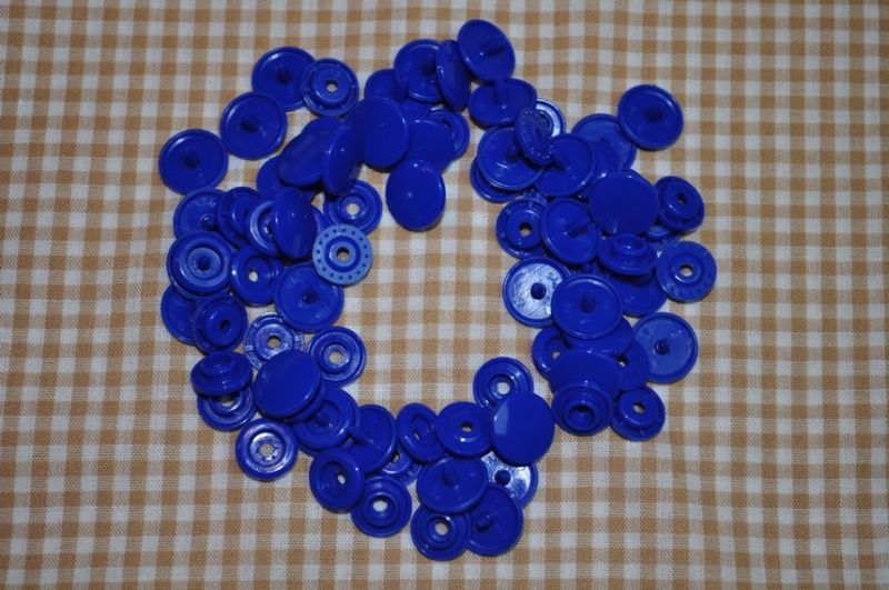 30 Baby Snaps T5 Farbe B16 Royal Blue