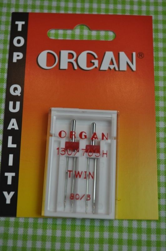 Organ Nähnadeln Zwilling 80/3.0