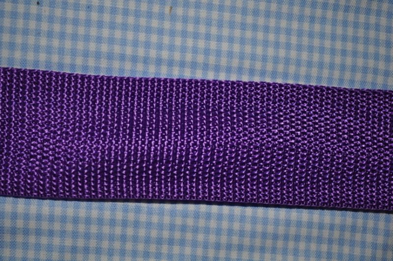 Gurtband 30 mm lila