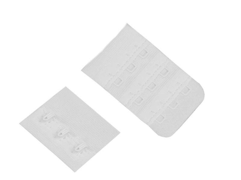 BH-Verschluß 40 mm 3 Reihig Weiß