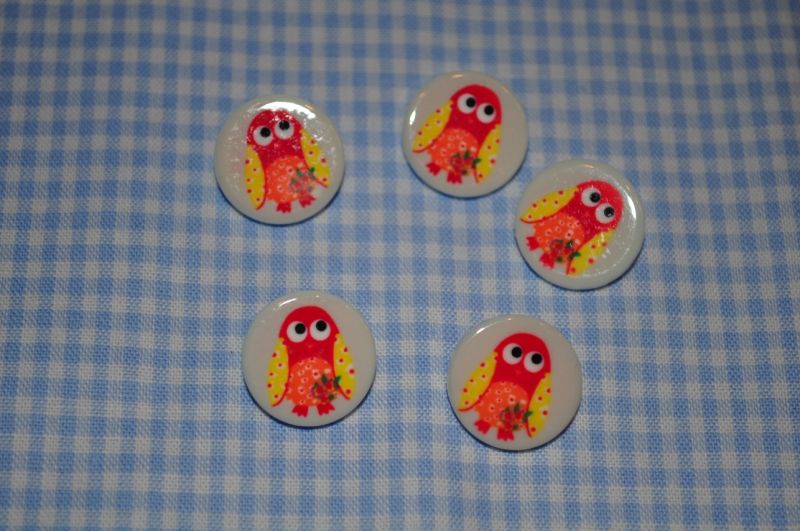 Knopf what a hoot weiß