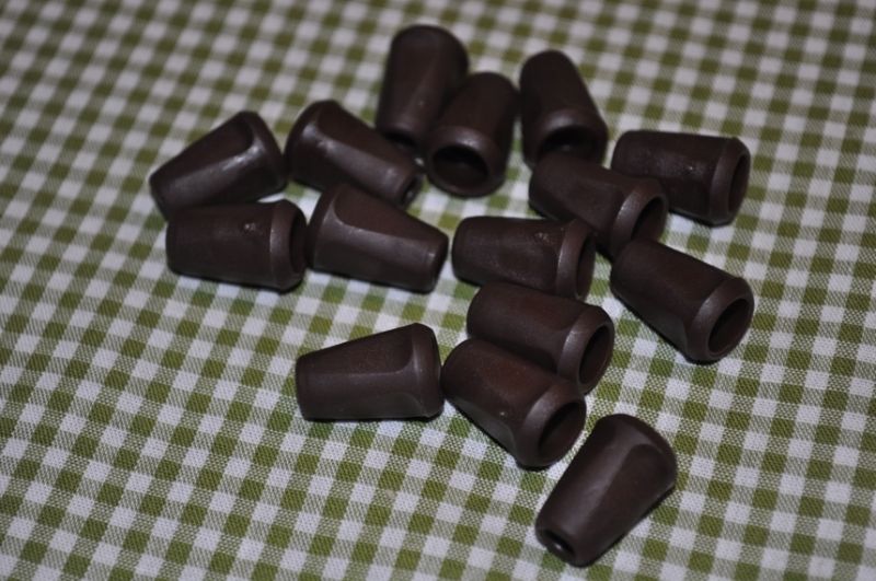 Kordelstopper Kordelende dunkelbraun