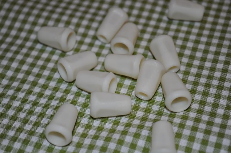 Kordelstopper Kordelende beige