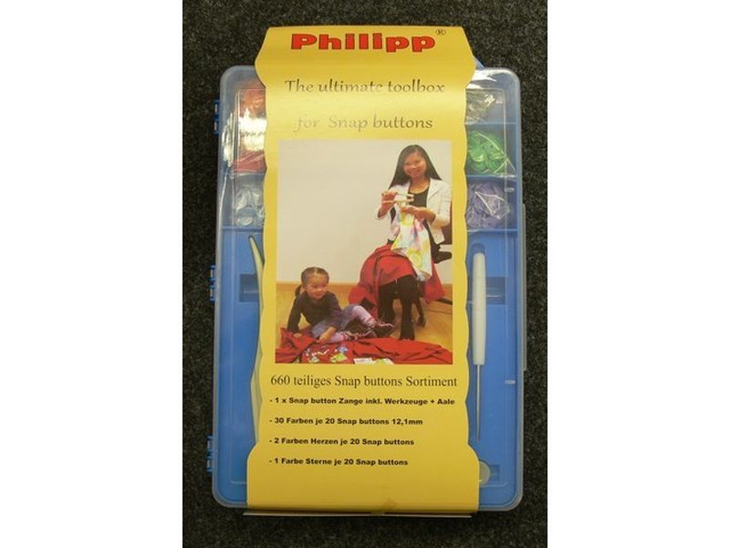 Baby Snaps Starter Set mit Koffer 660 snaps
