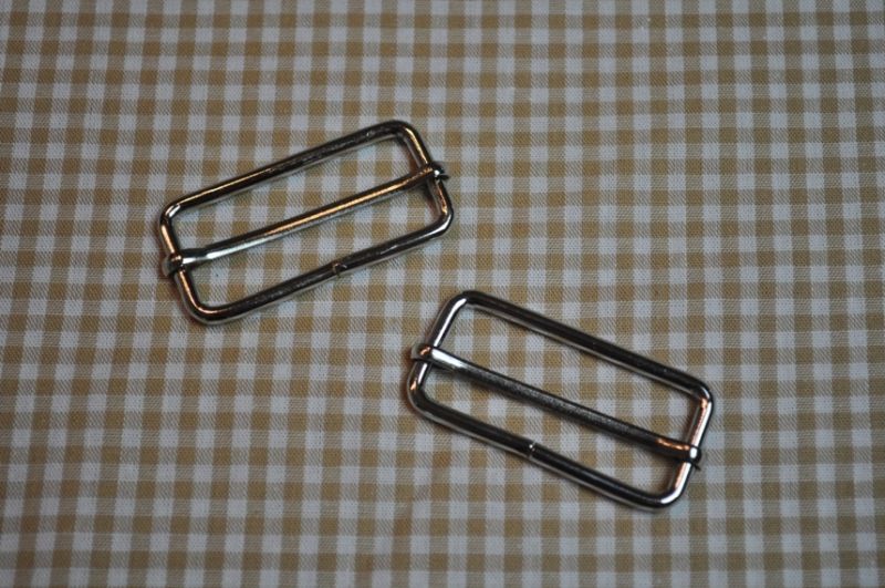 Schieber Gurtversteller 18 x 38 mm Metall