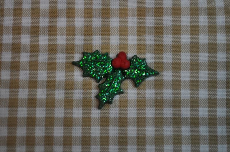 Knopf Weihnachts Ast