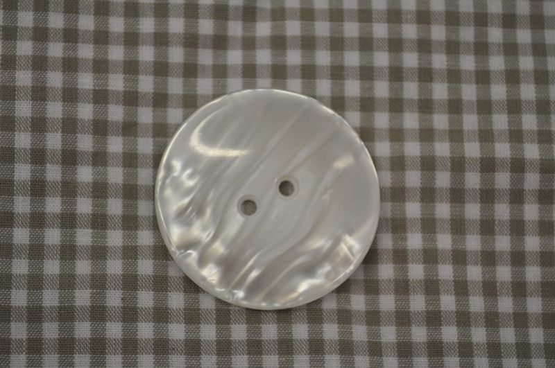 Knopf pearl groß weiß