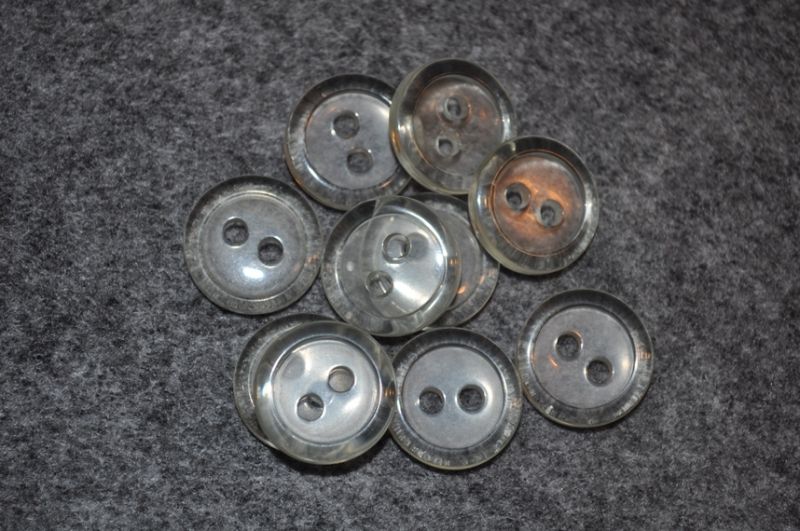 Knopf Durchsichtig 1,7cm