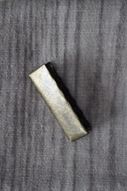 Endstück / Gürtelenden 40mm Gold