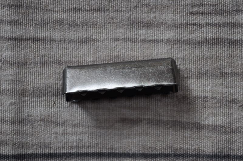 Endstück / Gürtelenden 40mm platin