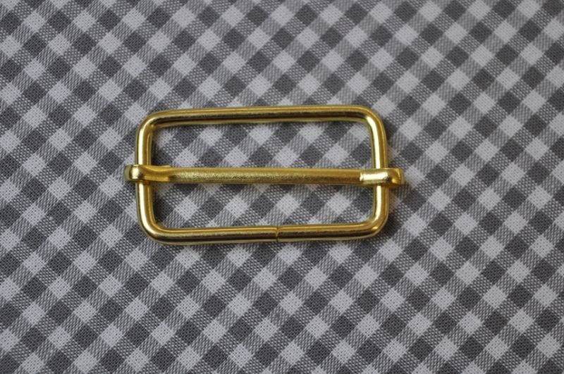 Schieber Gurtversteller Gold 15x30