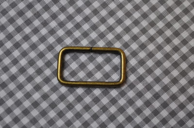 Viereck Ring Bronze 13x20 mm