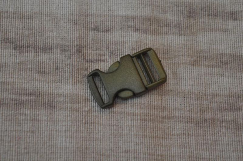 Steckschnalle 10 mm khaki