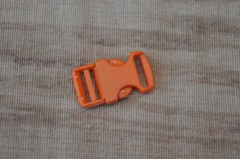 Steckschnalle 10 mm apricot
