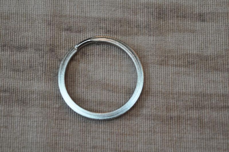 Schlüsselring 25mm silber