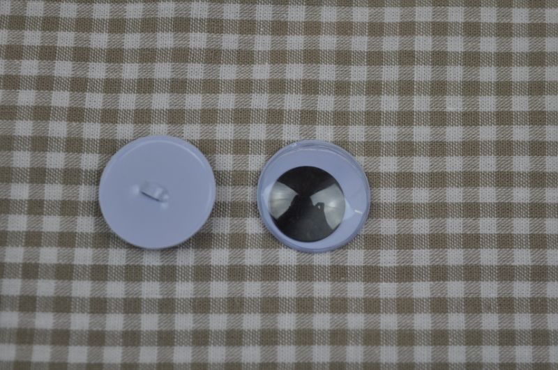 Wackelauge mit Öse 20 mm