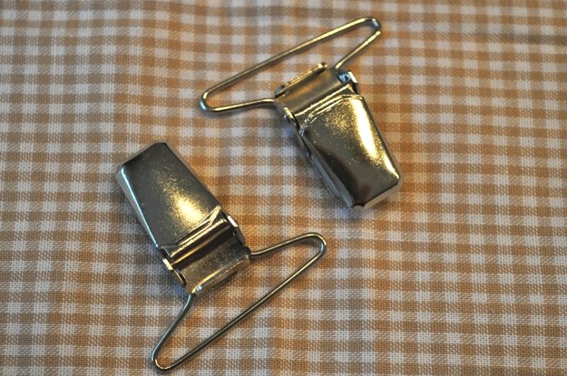 Schnullerclip Hosenträgerclip 20 mm