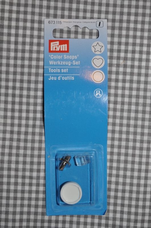 Prym colour snaps, Baby snaps, snaps, werkzeugset