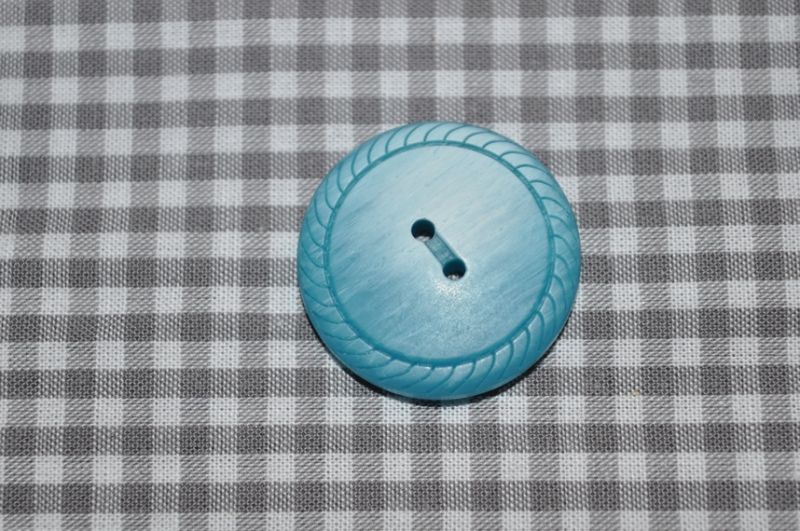 Knopf 18mm Farbverlauf klein türkis