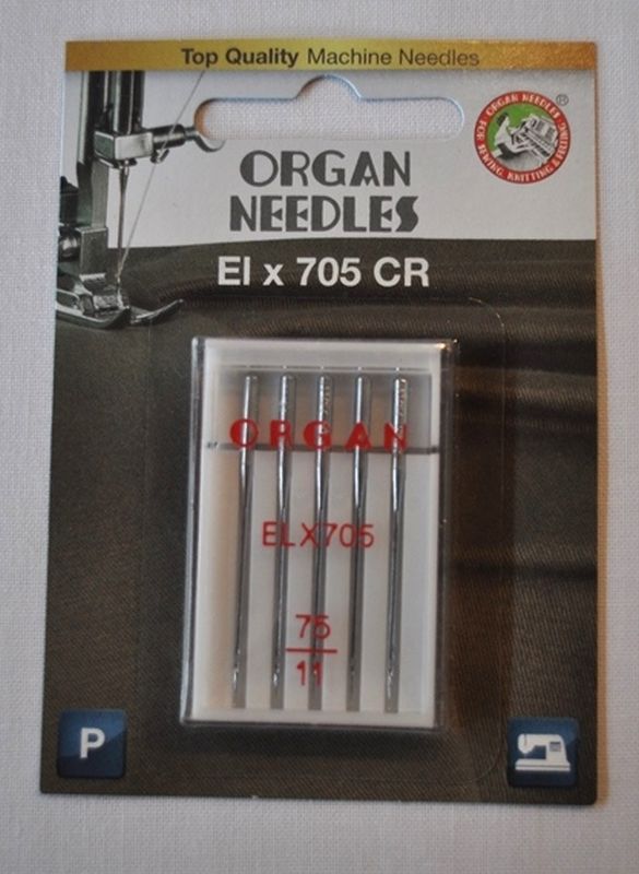 Organ Nähnadeln ELX 705 CR 75/11
