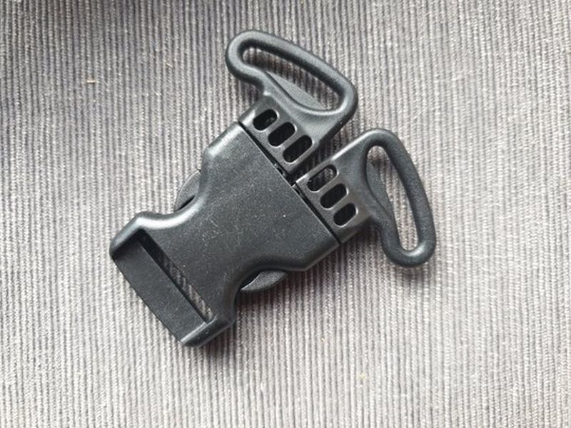 Steckschnalle 25mm 3-wege