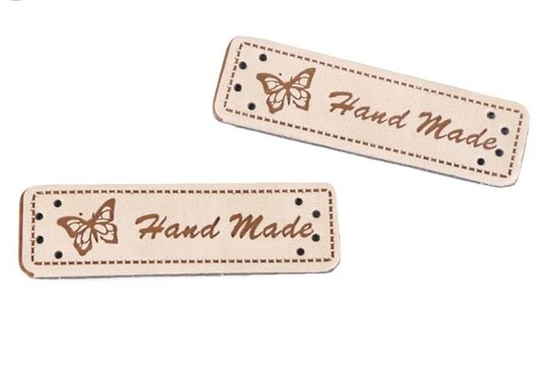 Ekoleder Etikett Handmade hell-creme 5