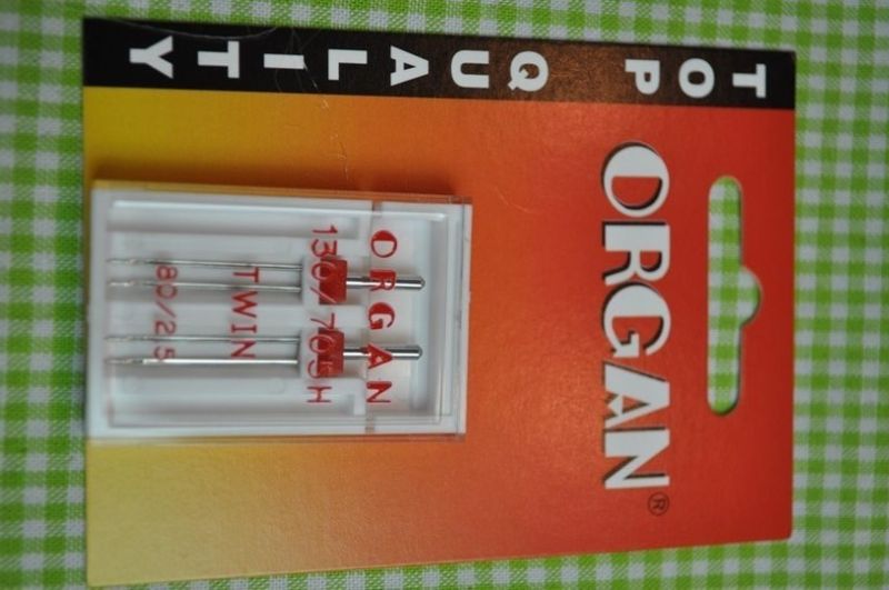 Organ Nähnadeln Zwilling 80/2.5