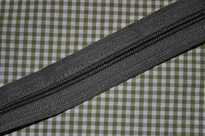 Endlosreißverschluss 5 mm khaki