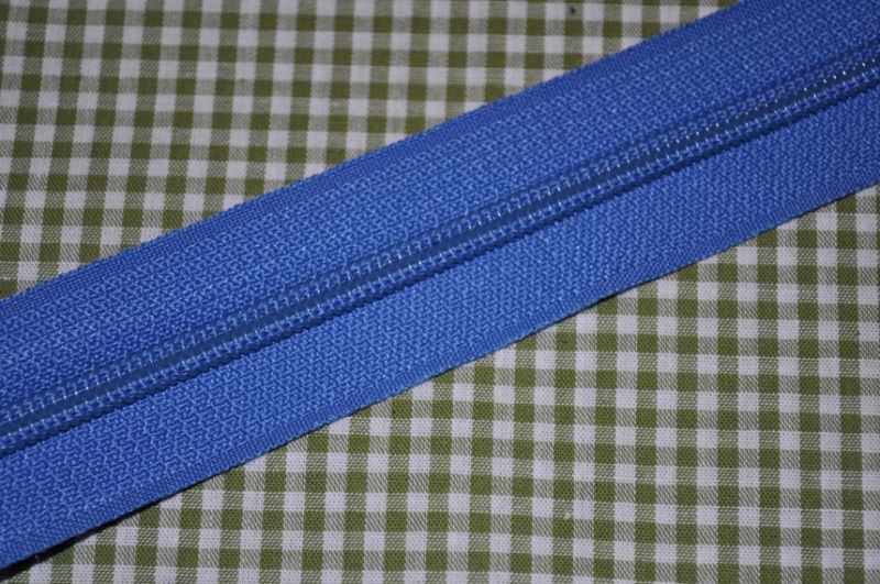 Endlosreißverschluss 5 mm blau