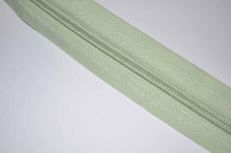 Endlosreißverschluss 5 mm lindgrün