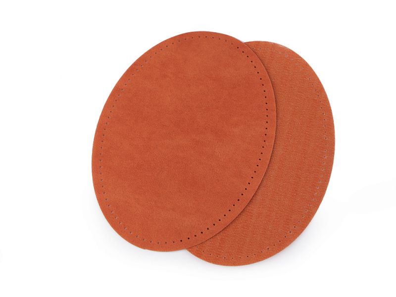 Bügelflicken Velours perforiert Terra 22