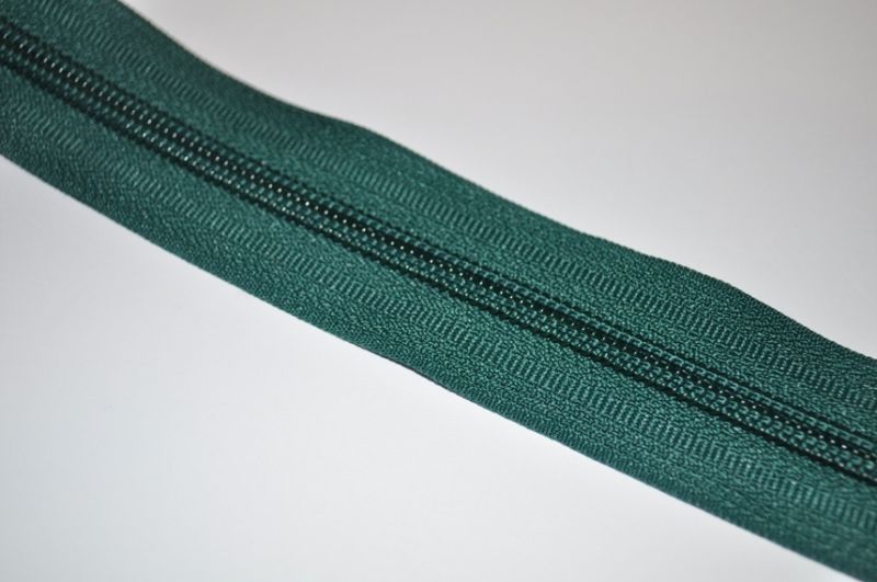 Endlosreißverschluss 5 mm waldgrün