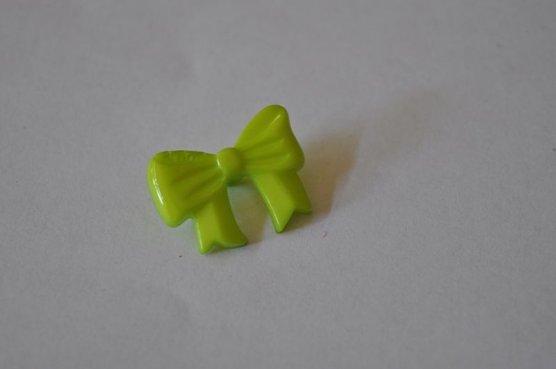 Knopf Schleife grün