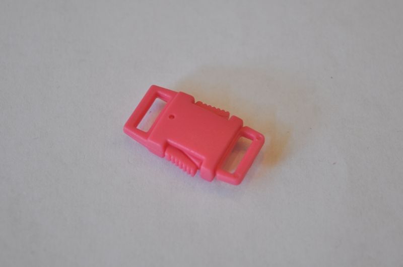 Steckschnalle 9 mm pink