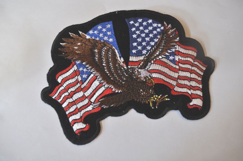 Applikation/Bügelbild USA Adler groß